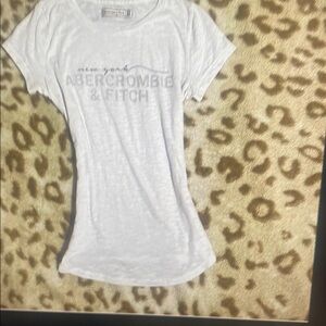 Abercrombie & Fitch White Women's Top